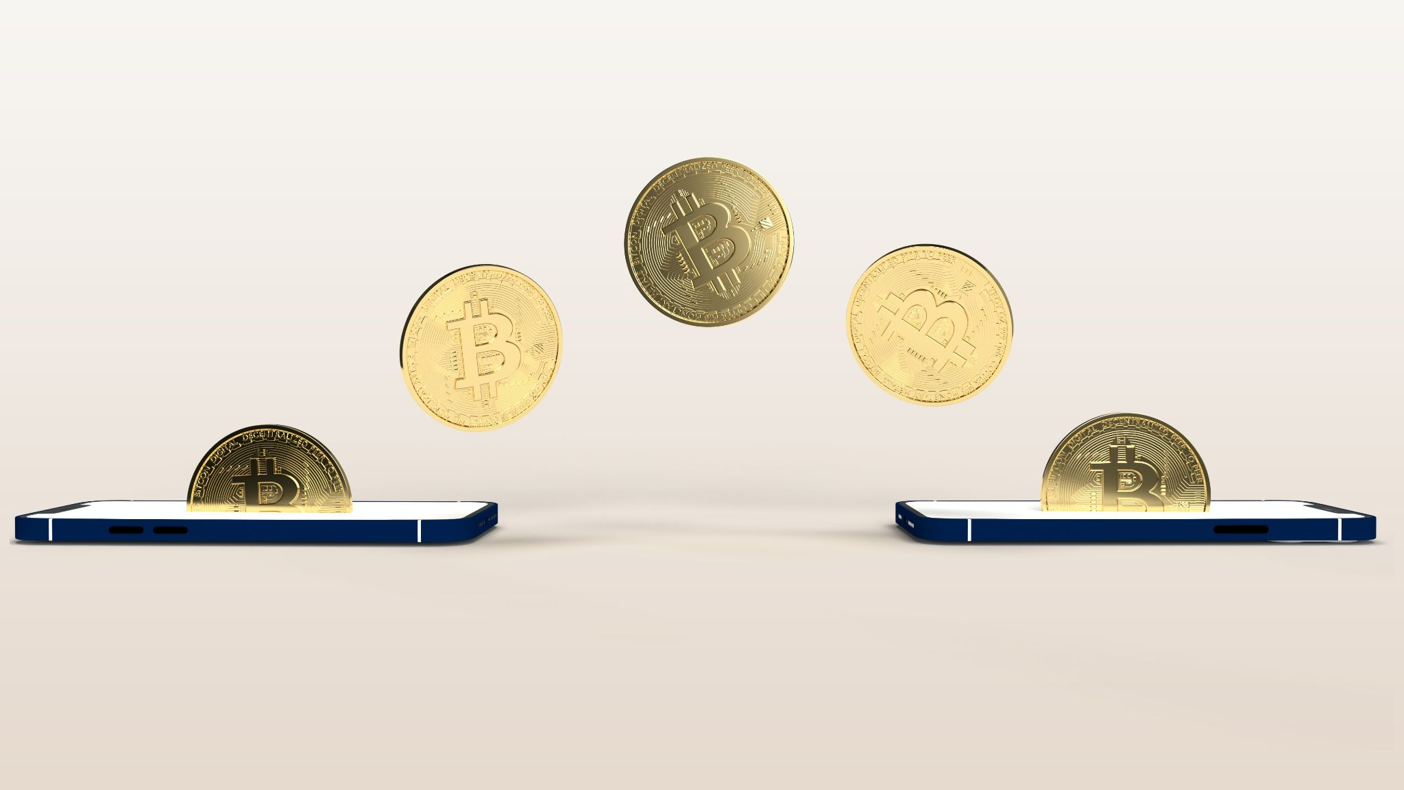 Transfer of cryptocurrency from one phone to another